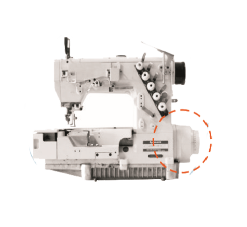 The Direct-driven motor for Interlock machines